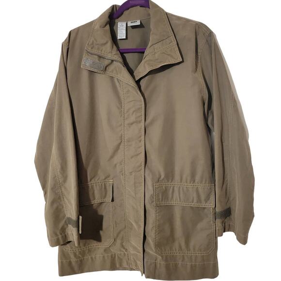 DKNY Classic Military Style Jacket Women's Size M